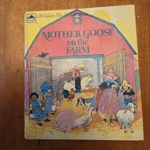 Mother Goose on the Farm Vintage 1975 Whitman Tell-A-Tale Book #2587